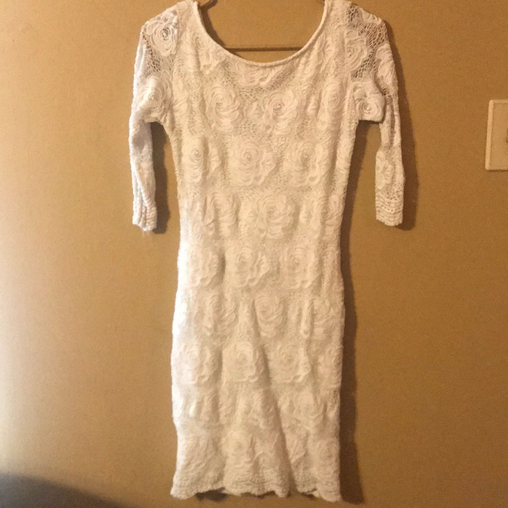 White dress